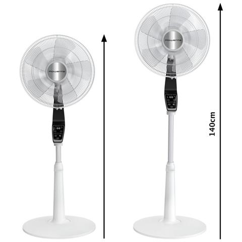 Ventilatore a Piantana Turbo Silence Extreme con 14 Velocità e 3 Modalità Automatiche Potenza 32 W Colore Bianco - Foto 2