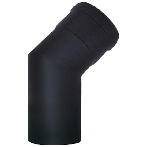 Curva Gomito 45° Per Canna Fumaria Stufe A Pellet - 10cm - Foto 1