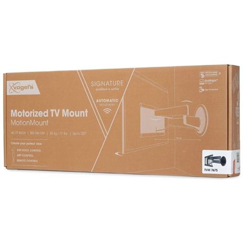 Supporto da Parete Elettrica per TV 40-77" Colore Nero - Foto 4