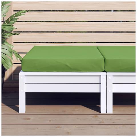 Cuscino Per Pallet Verde Mélange 60x60x10 Cm In Tessuto - Foto 3