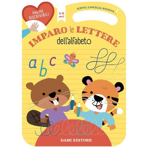 Imparo Le Lettere Dell'alfabeto. Scrivo, Cancello, Riscrivo. Ediz. A Colori. Con Pennarello Cancella - Foto 1