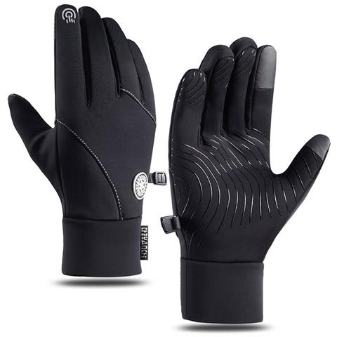 Guanti Invernali Caldi - Compatibili Con Touchscreen Black L - Foto 1