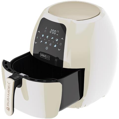 Friggitrice ad Aria MAMBOAF08C Capacità 8 Litri 1800 Watt Colore Crema - Foto 2