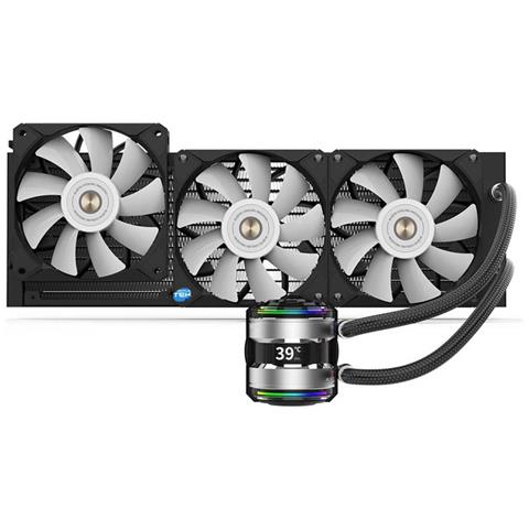 Dissipatore CPU a Liquido Infinity i360 per Socket Intel LGA 1700/2066/2011/1366/1200/115X (supporto CPU di 13a generazione) e SocketAMD AM5/AM4/AM3/AM2+ /AM2/FM1/TR4 - Foto 1