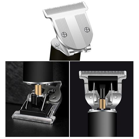 Kit 2 In 1 Con Rifinitore Per Capelli E Barba + Rasoio Per Peli Di Naso. Con Set Di Accessori. Batteria Ricaricabile. - Foto 6