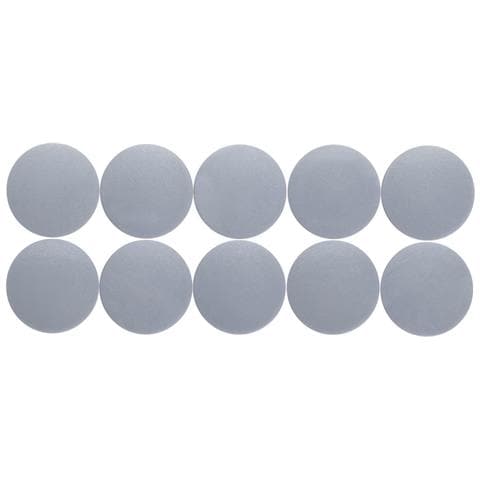 Solid magnete per frigorifero Plastica Grigio 10 pz - Foto 1