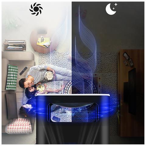 Trappola Per Zanzare Elettrica, Con Luce Led, Aspirapolvere E Serbatoio. - Foto 5