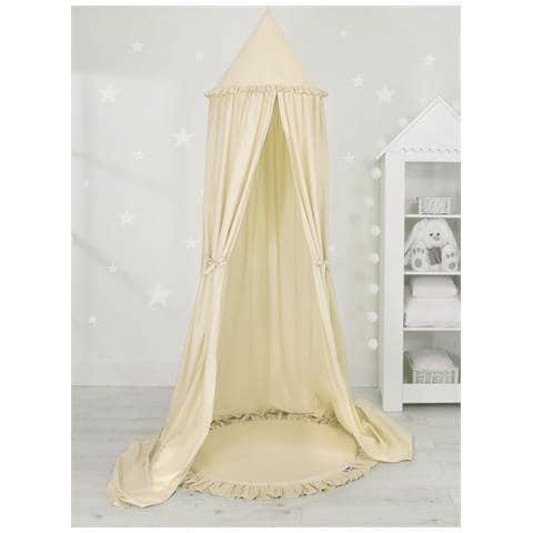 Tenda Sospesa E Tappeto Da Gioco - Colore Crema - Foto 2