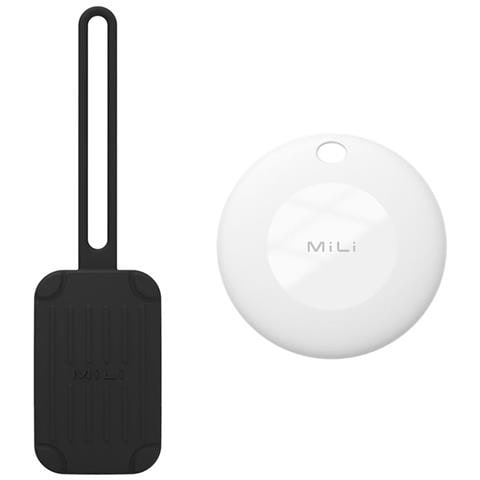 Mitag Tag Tracker Con Custodia Per Apple Trova Il Mio Antifurto, Nero - Foto 1