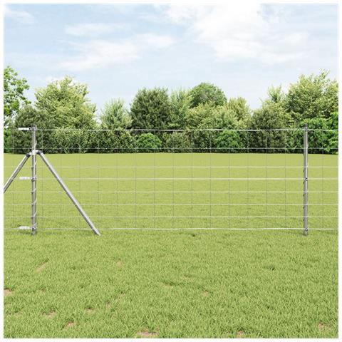 Recinzione da campo 0.8x50 m Acciaio Zincato - Foto 2