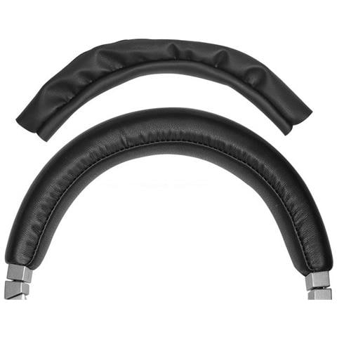 Cuscinetto Per Archetto Di Ricambio Nero In Pelle Proteica Per Cuffie Corsair Virtuoso Rgb - Foto 2