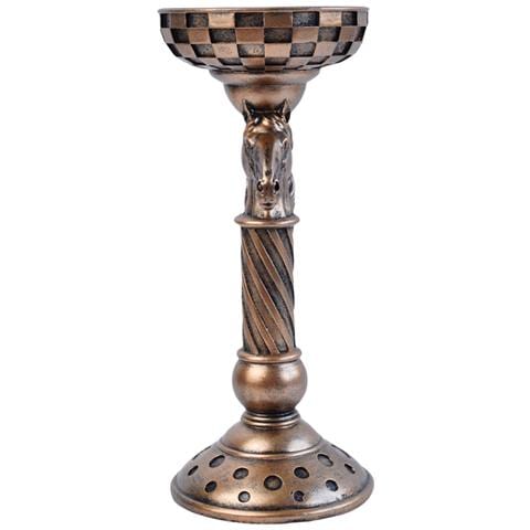 Candelabro Mosaico Animale: Elegante Decorazione Per La Casa In Stile Nordico Brown - Foto 1
