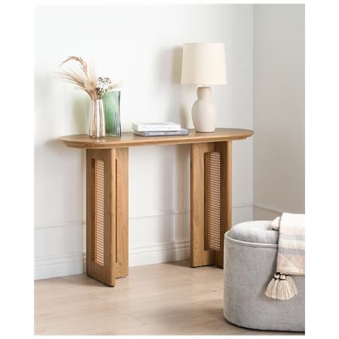 Tavolino Consolle Karlo Marrone Chiaro - Foto 1