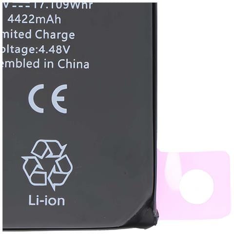 Batteria Per Iphone 15 Pro Max Li-polimero 3,86 V 4422 Mah 17,1 Wh - Foto 2