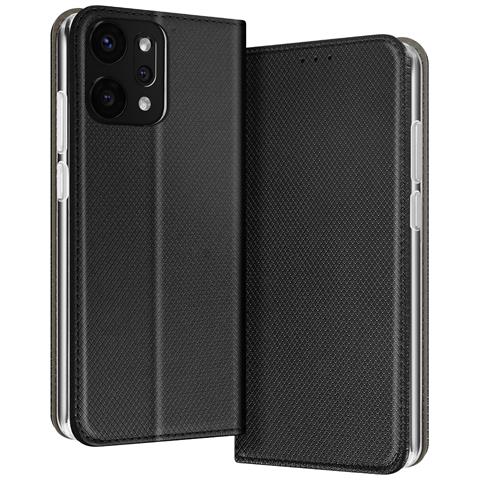 Smart Book Custodia A Libro Poket Flip Cover Case Per Oppo Reno14 5g Black - Foto 10