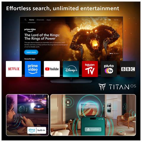 8500 series 85PUS850012 2,16 m (85") 4K Ultra HD Smart TV Wi-Fi Nero - Foto 16