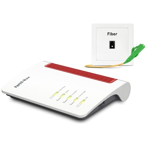 Box 5530 Fibre AON router wireless Gigabit Ethernet Dual-band (2.4 GHz / 5 GHz) Bianco - Foto 1