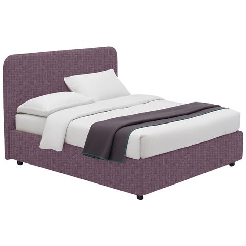Serrone - Letto Singolo Sfoderabile, Viola Lilla - Foto 1