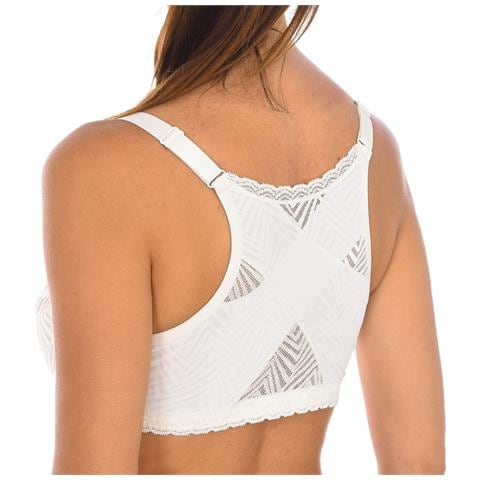 Reggiseno Senza Ferretto Da Donna P08gb Con Lati Elastici, Design Comodo E Adattabile Per Le Donne - Foto 3