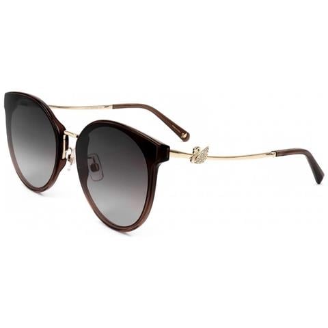 Sk0296-k Occhiali Da Sole Rotondi In Acetato E Metallo Per Donna - Foto 2