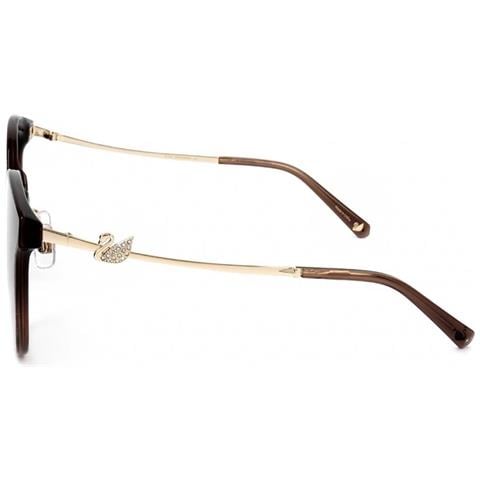 Sk0296-k Occhiali Da Sole Rotondi In Acetato E Metallo Per Donna - Foto 3