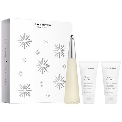 Xmas 2023 Set : L'eau D'issey, Eau De Toilette, For Women, 50 Ml + L'eau D'issey, Moisturizing, Body Lotion, 50 Ml + L'eau D'issey, Hydrating, Shower Cream, 50 Ml - Foto 1