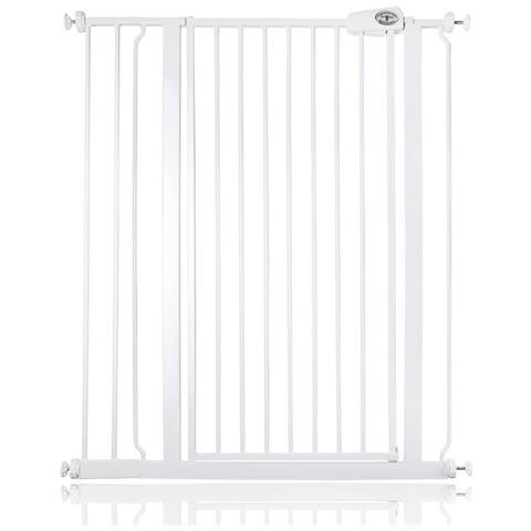 Bettacare Cancelletto Child & Pet Per Bambini E Animali, 87.9cm - 95.5cm, Bianco, Cancelletto Extra Alto Con Un'altezza Di 104cm - Foto 1