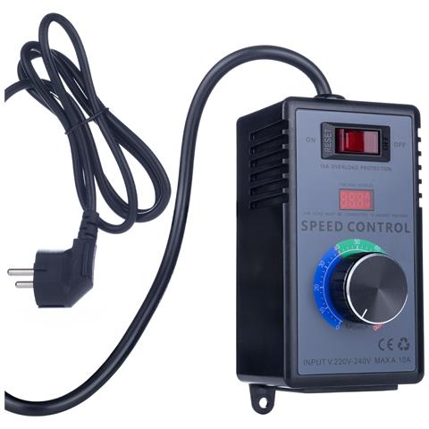 Regolatore Di Tensione 4000w - Controllo Preciso 0-240v Ac | Display Tensione, Interruttore On /off | Uso Universale Per Motori, Riscaldatori, Lampade - Foto 2