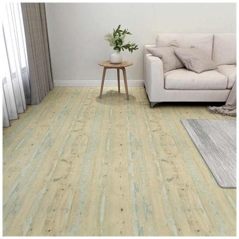 Tavole per Pavimenti 55 pcs Marrone Chiaro 5,11 m² PVC - Foto 2