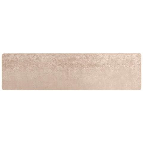 Runner Tappeto MARSA Beige 50 x 450 cm Poliestere e PVC - Foto 1