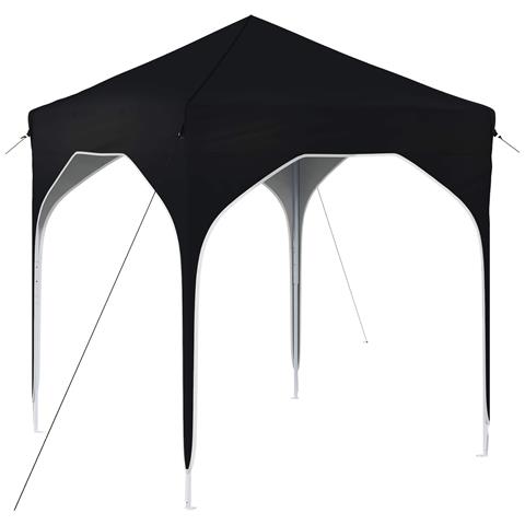 Tenda per feste a pop-up 194 x 194 x 245 cm Antracite - Foto 1