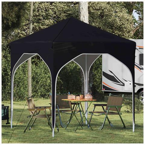 Tenda per feste a pop-up 194 x 194 x 245 cm Antracite - Foto 2