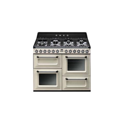 TR4110P1 Cucina a 7 Fuochi Gas 3 Forni Classe A Dimensione 110x60 cm Colore Panna - Foto 1