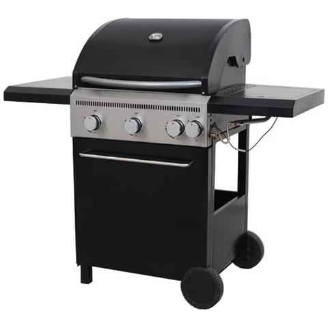 BARBECUE a GAS Rettangolare COMANCHE 126X63X112H cm Con ruote - Foto 2