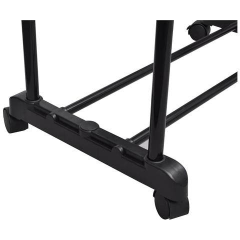 2 Appendiabiti Regolabili Con Tubi Per Abiti - Foto 2