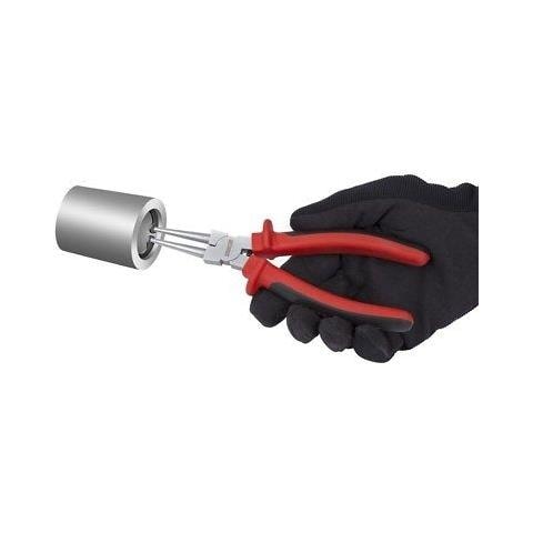 Pinza Becchi Dritti Per Anelli Elastici Interni Seeger Mm 175 - Foto 4
