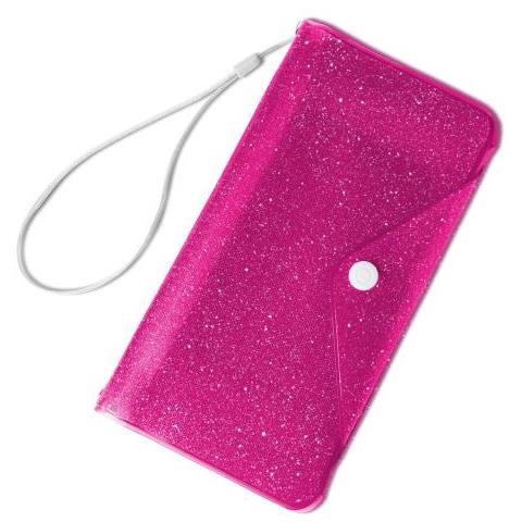 Flip Custodia Impermeabile SplashWallet per Smartphone da 6.2'' Colore Rosa - Foto 2
