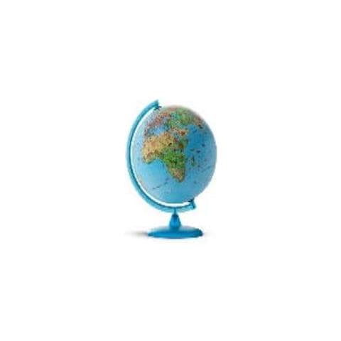 TCD97645 Mappamondo Safari - 25Cm - Base Azzurra - Foto 1