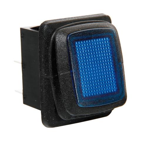 Interruttore Impermeabile 12/24v Con Led Blu - Foto 1