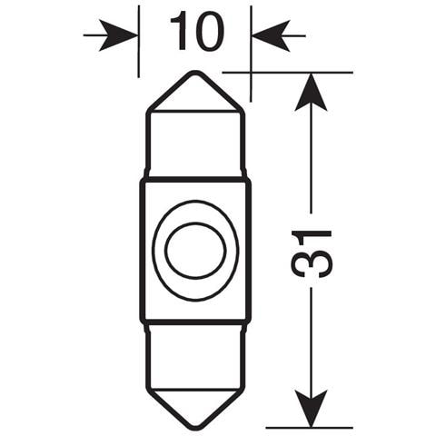 da Siluro Hyper-led 10x31mm. 1smd (2chips)  - Foto 5