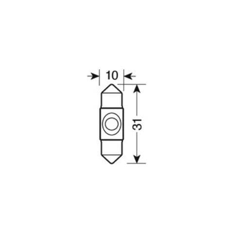 da Siluro Hyper-led 10x31mm. 1smd (2chips)  - Foto 2