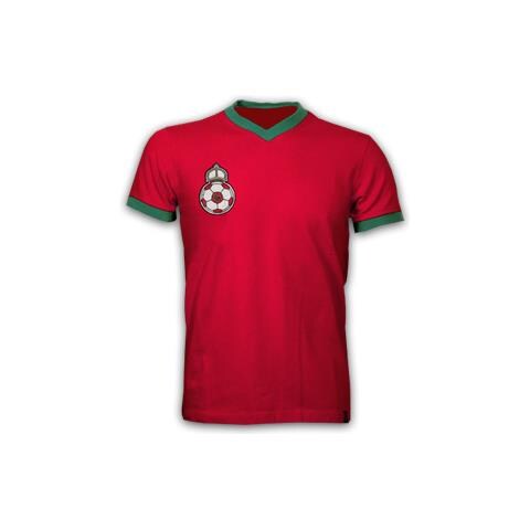 Morocco 1970 Short Sleeve Retro Shirt 100% Cotton - L Adulto - Foto 1