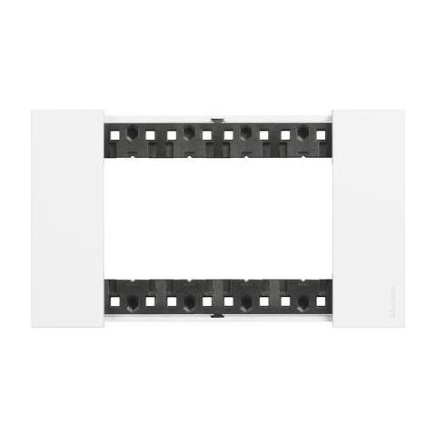 Placca Bticino Living Now 4 Moduli Colore Bianco - Ka4804kw - Foto 2