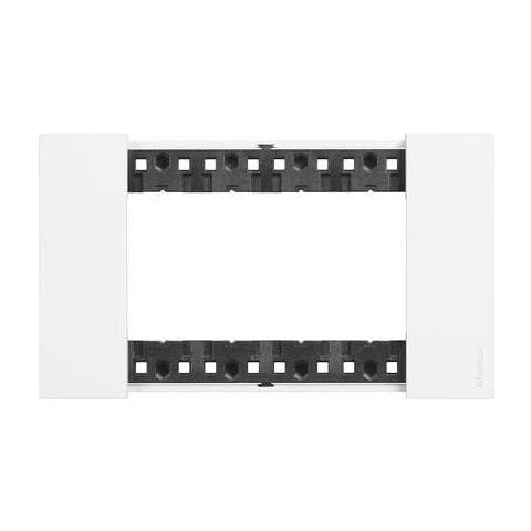 Placca Bticino Living Now 4 Moduli Colore Bianco - Ka4804kw - Foto 1