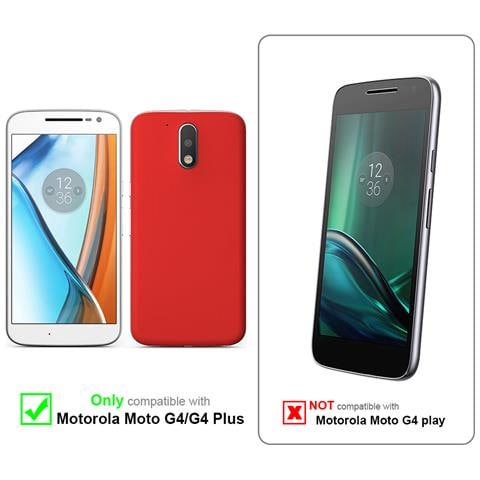 Custodia Compatibile Con Motorola Moto G4 / Moto G4 Plus In Frost Blu Scuro - Coperchio Protettivo In Silicone Tpu Flessibile - Foto 11