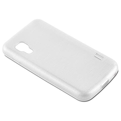 Custodia Compatibile Con Lg L5 Ii (2.gen 2.sim) In Argento - Coperchio Protettivo In Silicone Tpu Flessibile Con Design Spazzolato - Foto 2