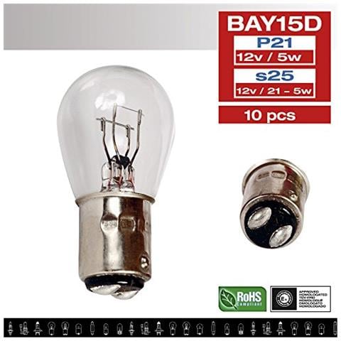 Tes1322 Carplus - Lampada12v, 21/5w Bay15d, Box - Foto 3