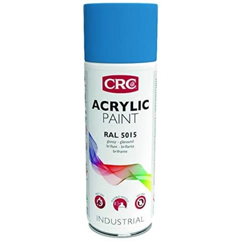 Vernice Acrilica Di Asciugatura Rapida Ral 5015 Acrilico Blu 400 Ml - Foto 1