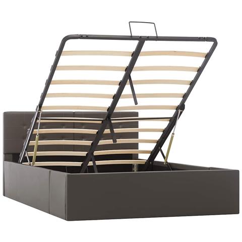 Set Divani da Giardino 6 pz con Cuscini Polyrattan Grigio Scuro - Foto 2