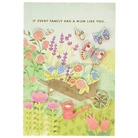 Scheda Di Festa Della Mamma Per La Mamma Da - Con Effetto 3d Giardino A Tema Signature Collection Design - Foto 1